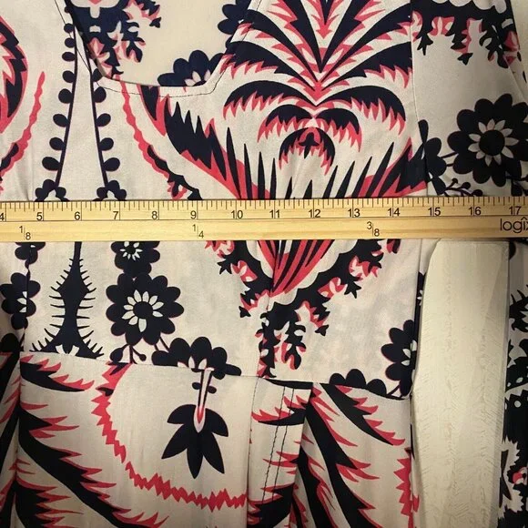 Reborn Floral Printed Long Sleeve Maxi Dress Size Medium - Picture 8 of 10